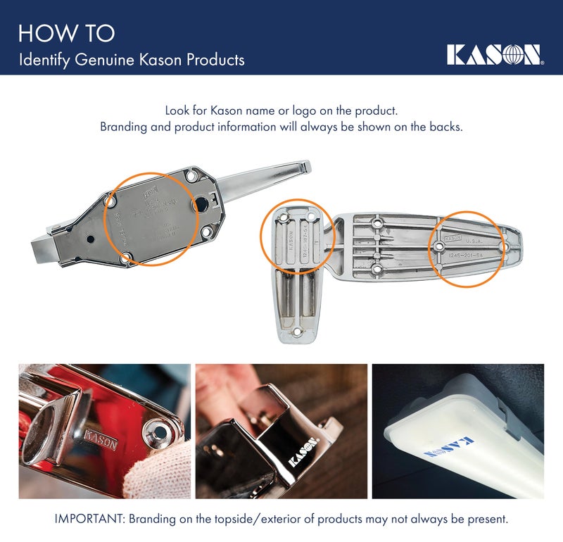 Kason 0058 Safeguard Radial Latch, Light Spring, 10058L05021 - Image 3